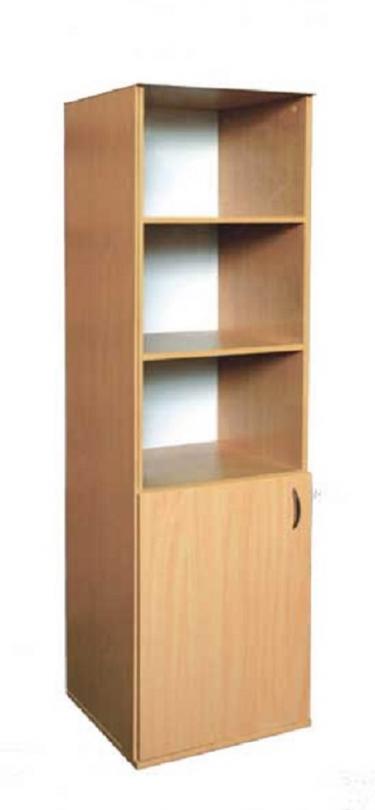 Пенал 1-дверний напівзакритий,з полицями,з ЛДСП,для документів, книг, дидактичного матеріалу,(ТОВ ‘’АЛМАНТ’’),402х403х1816 мм.